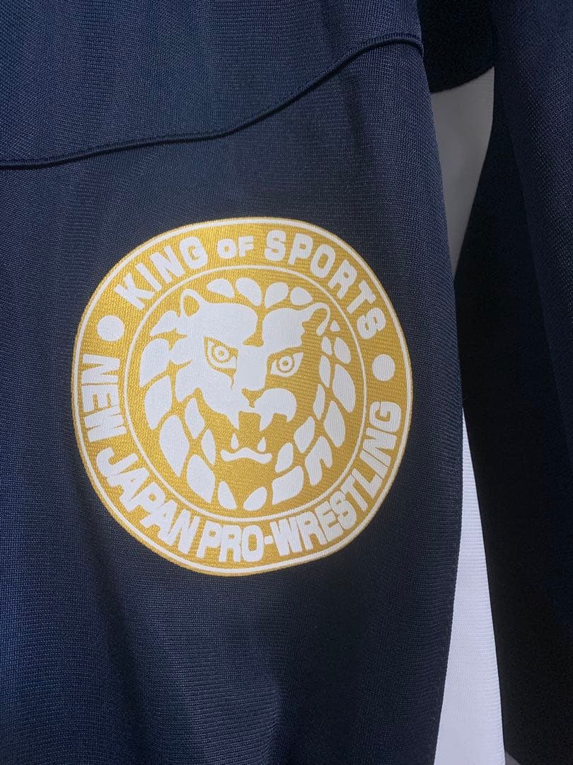 EVERLAST×新日本プロレス ジャージ上下 ネイビー4L