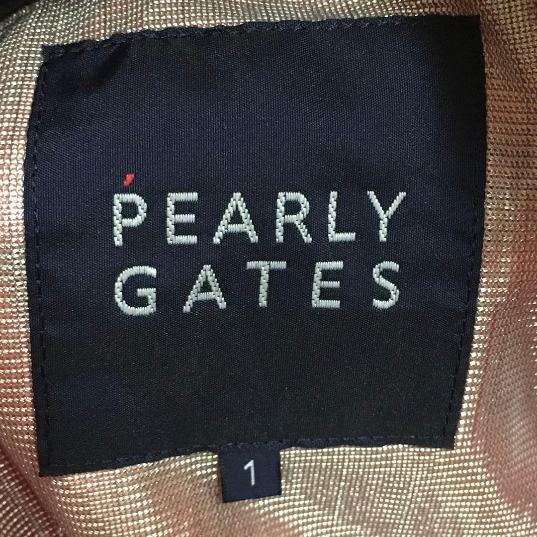 美品　パーリーゲイツ　ブルゾン　１　赤　ジャケット　pearly gates