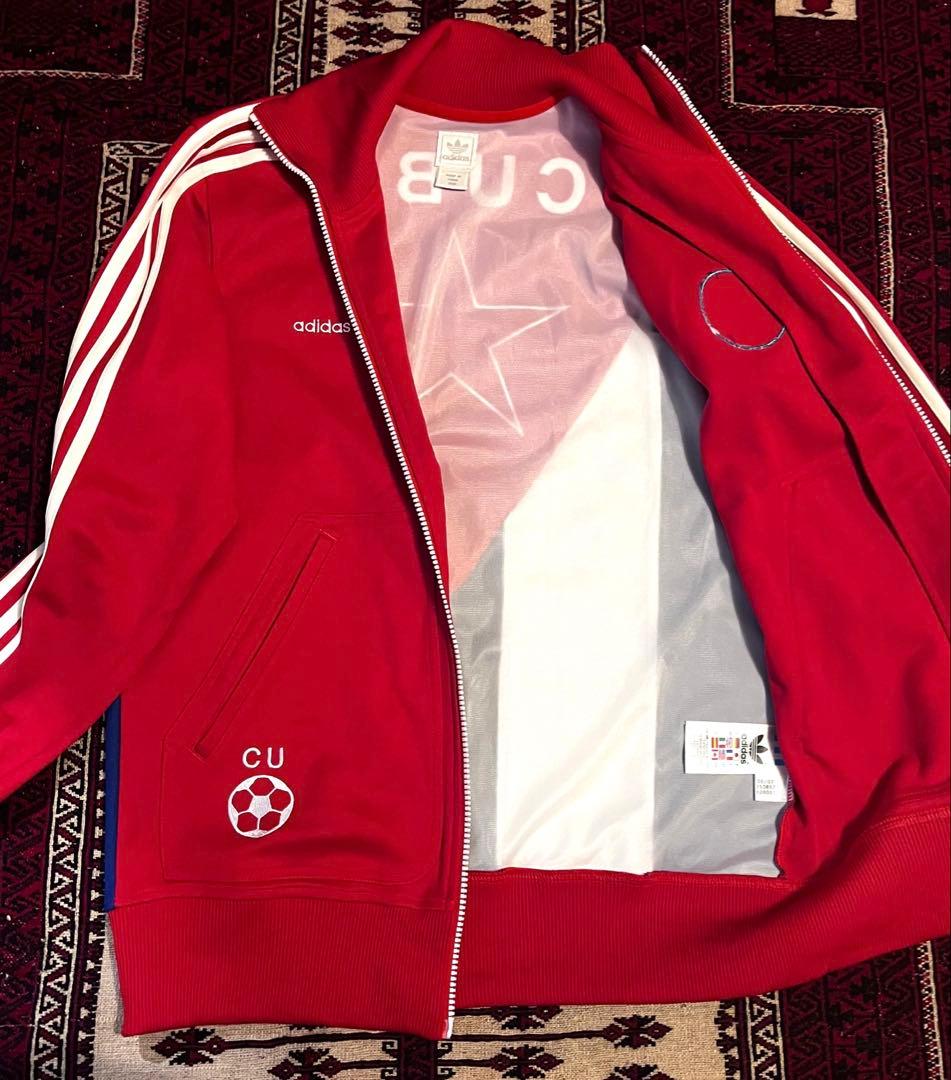 【希少】adidas/トラックジャケット/キューバ代表/ジャージ/00s/L