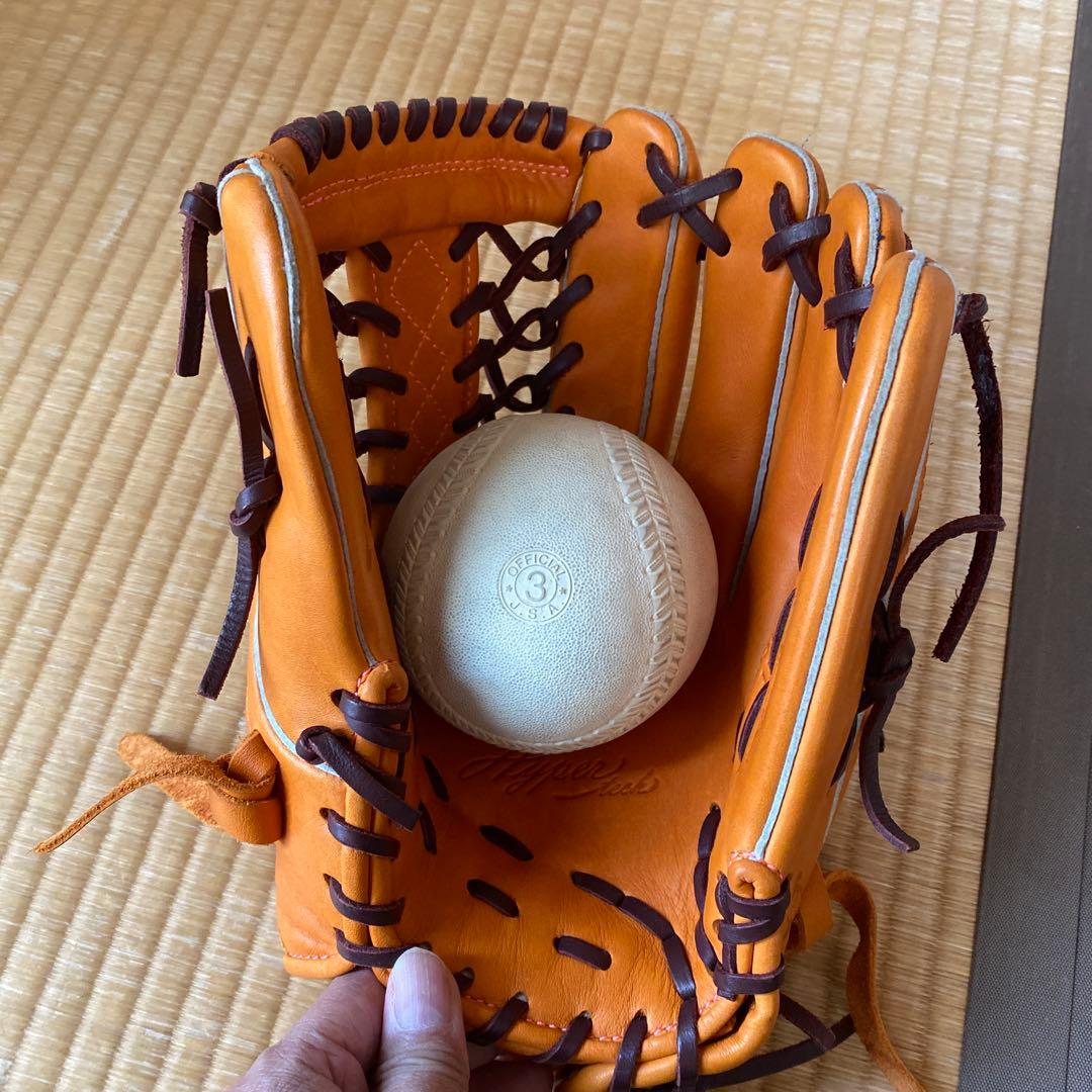 Rawlings Gold Glove 軟式グローブ オレンジ