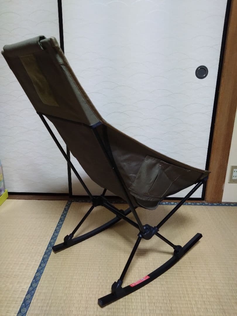 ヘリノックス タクティカルサンセットチェア　オリーブ　ロッキングフット付き