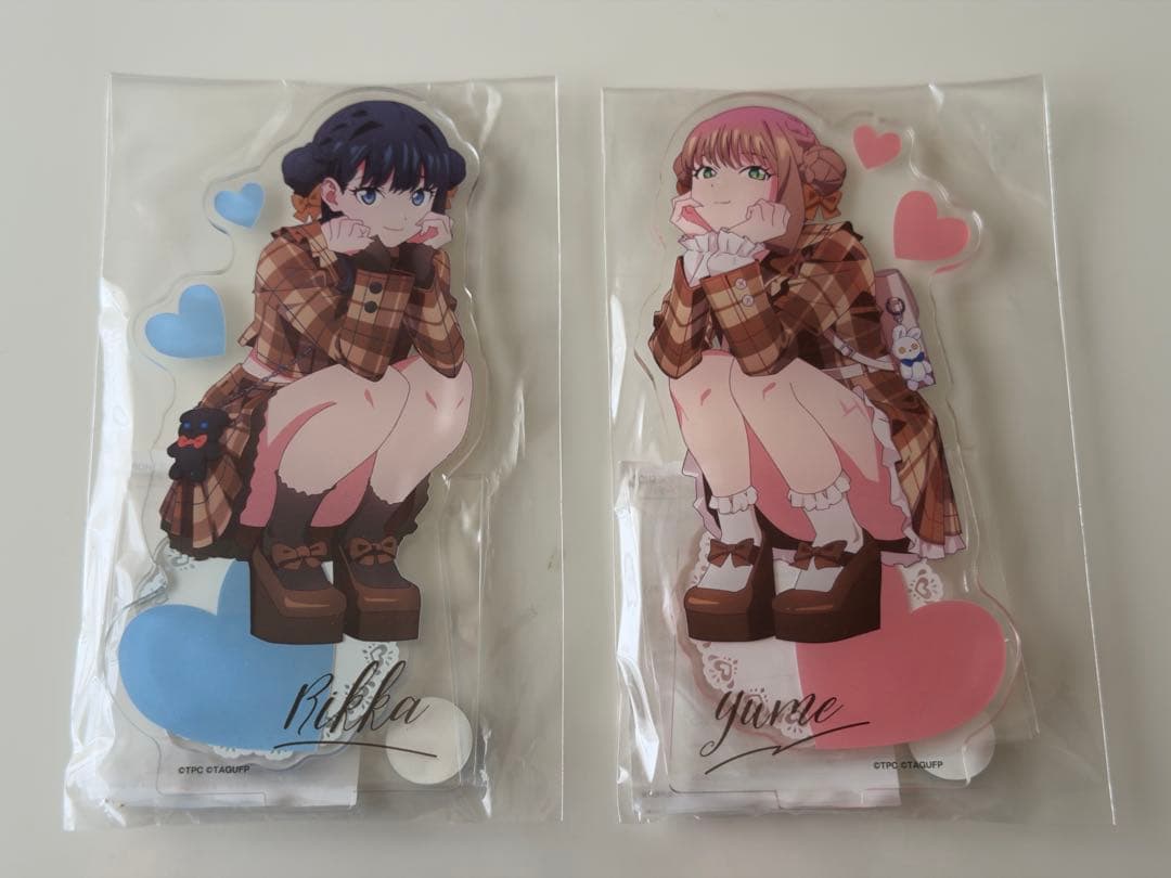 グリッドマンヒロインズSHOP限定　 立花・夢芽グッズセット