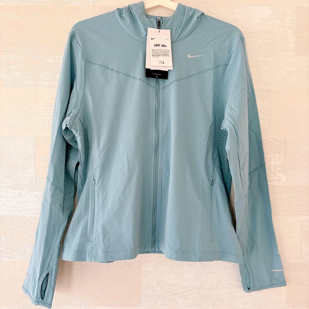 【新品】Nike ライトブルー ウィンドブレーカー M
