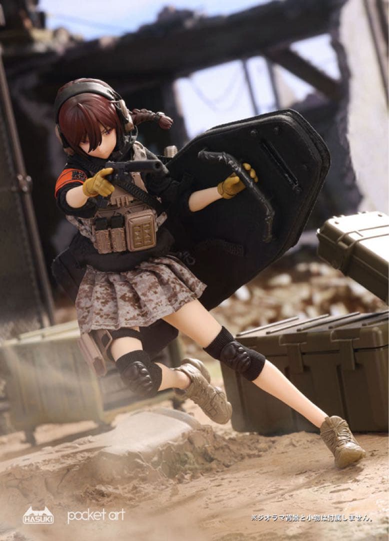 HASUKI pocket art 卯月怜 1/12 可動フィギュア