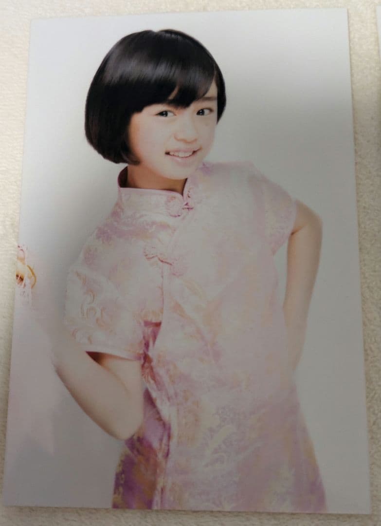 絵森彩 生写真 チャイナドレス 依田彩花 ブロマイド