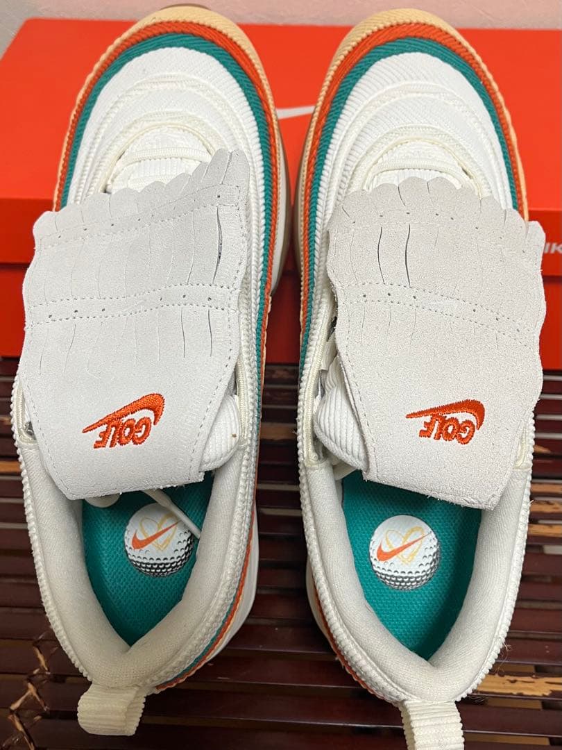 未使用新品AirMax97Golf NRG Celestial GoldUS10