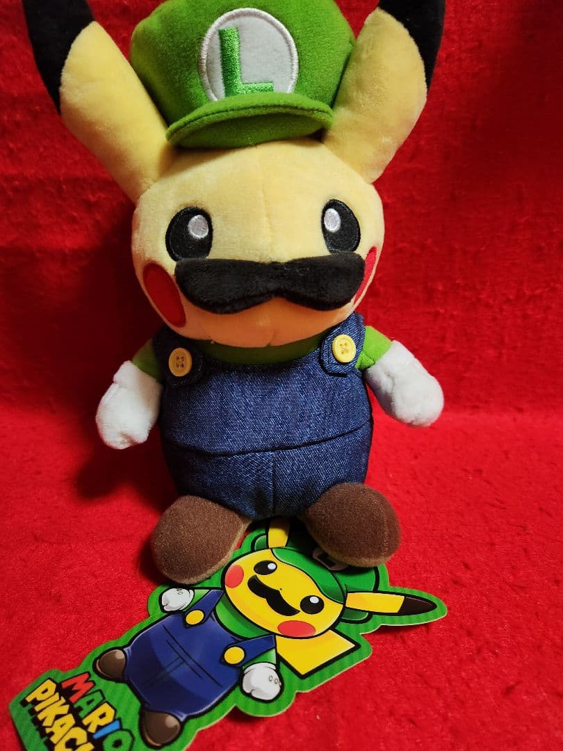 交渉中　ポケモン　ぬいぐるみ　マリオピカチュウ　ルイージピカチュウ　ポケセン