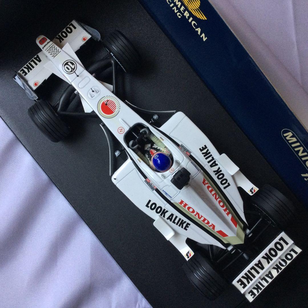 BAR HONDA 03 ビルヌーブ 1/18 MINICHAMPS ホンダF1