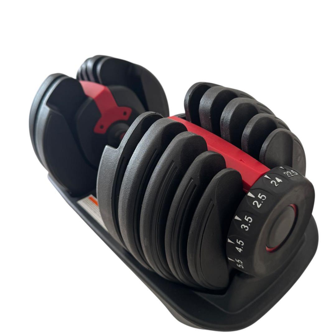 ①可変式ダンベル 24kg ダイヤル式