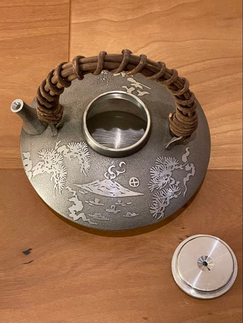 薩摩錫器　酒器セット　美品　箱無し