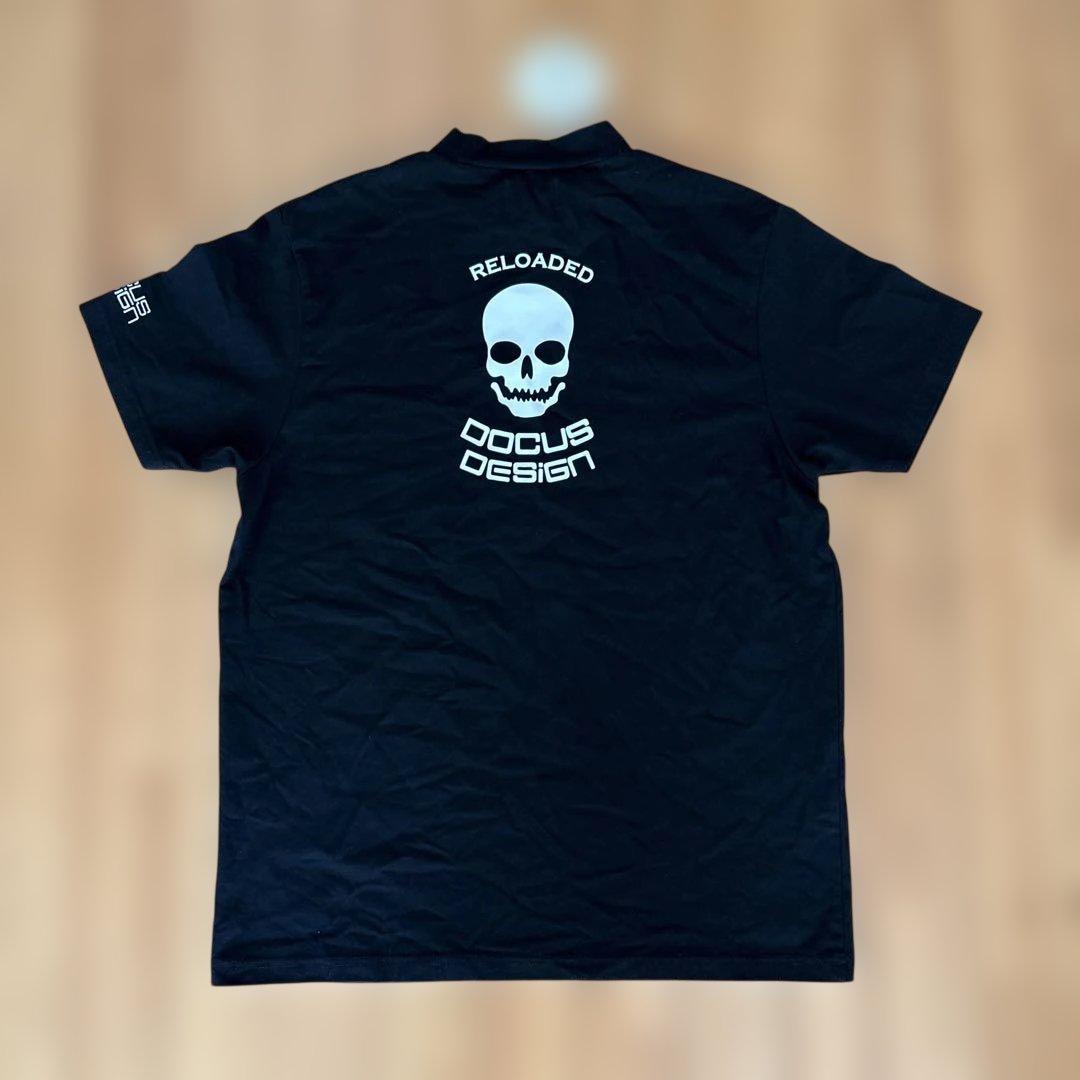 DOCUS DESIGN RELOADEDモックネックシャツ半袖 Lサイズ