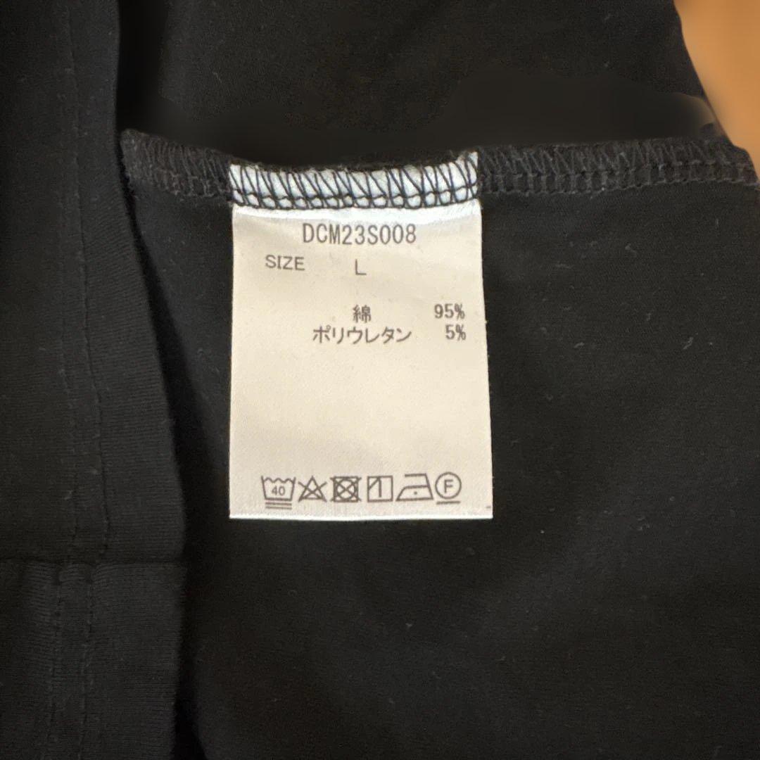 DOCUS DESIGN RELOADEDモックネックシャツ半袖 Lサイズ