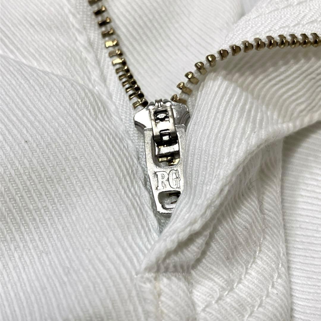 PEARLY GATES GOLF デニムパンツ　4 ストレッチ　白　ロゴ刺繍