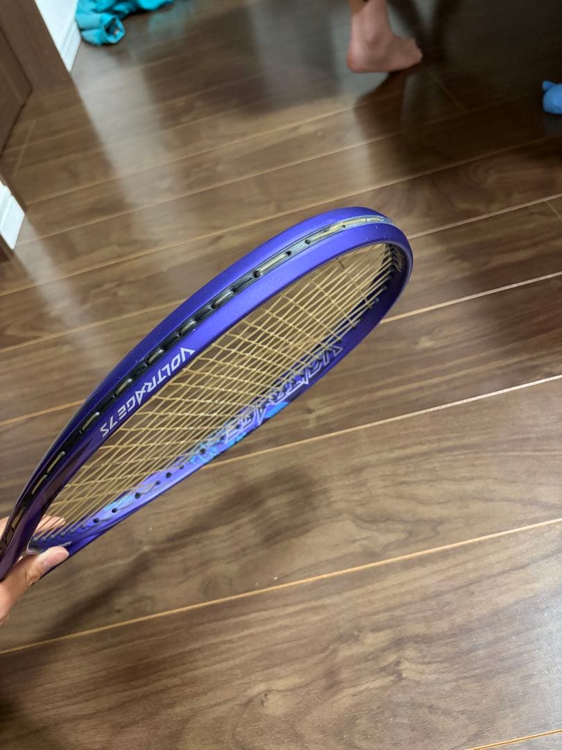 YONEX VOLTRAGE テニスラケット 紫 ケース付き