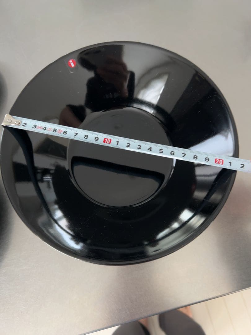 イッタラ ティーマボウル皿×4枚セット 21cm ブラック