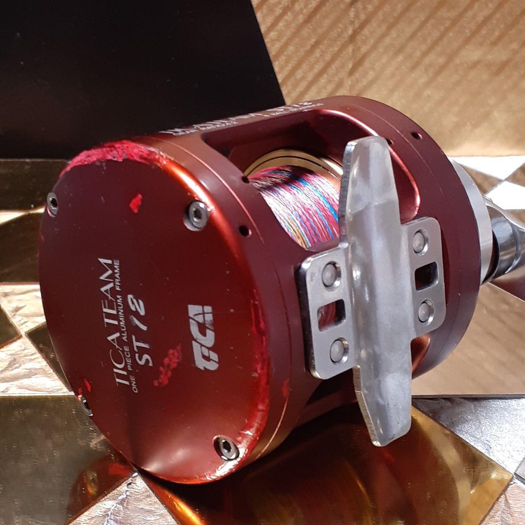 TICA TEAM ST12 ベイトリール トローリング 船用 磯釣 ジギング