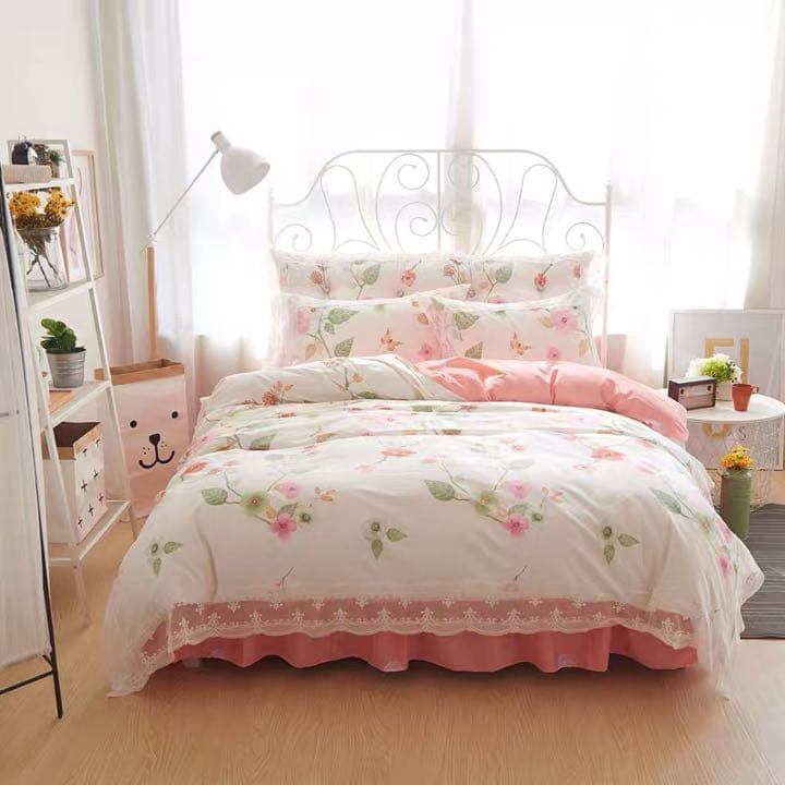 シングルコットン100% 快適な睡眠で免疫力アップ綿布団カバー 枕カバー シーツ