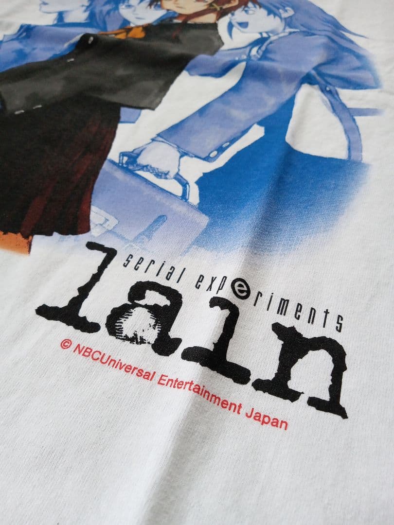 新品未使用 シリアルエクスペリメンツレイン Tシャツ 03 白 Lサイズ