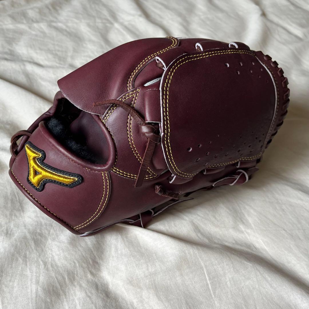 Mizuno Pro 硬式投手用グローブ プラムブラウン　即戦力　美品