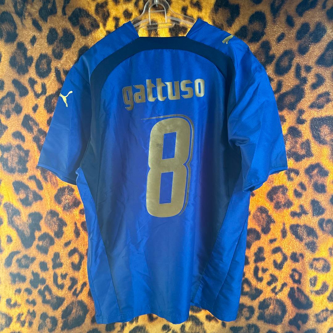 イタリア代表監督gattuso 8 サッカー　2006 football