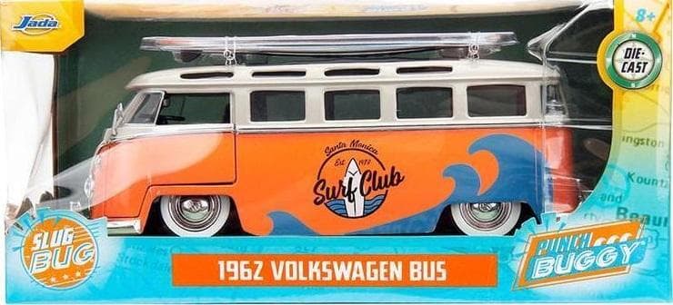 JADA TOYS PUNCH BUGGY 1/24 1962 VW バス