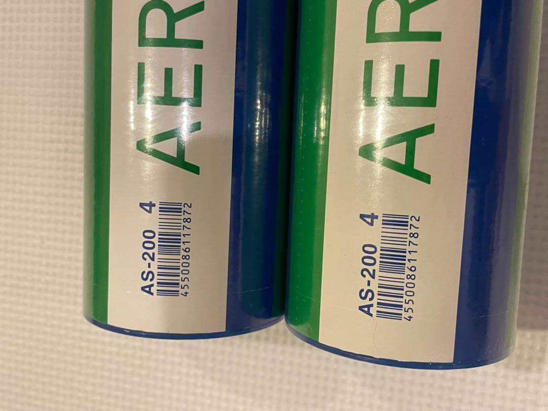 【新品、未開封】YONEX AEROSENSA200(スピード番号4番)2本