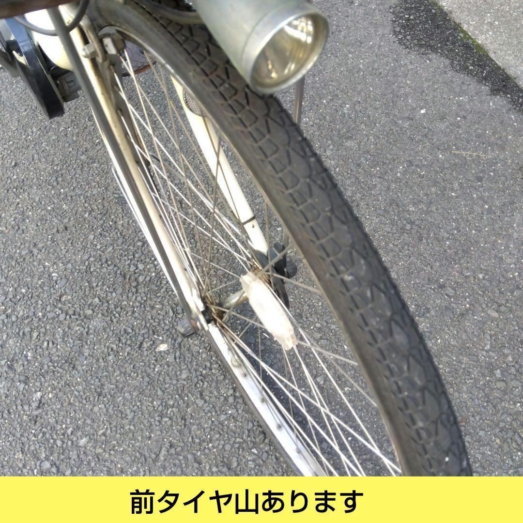 兵庫県尼崎市発送不可　ブリヂストン　アシスタ　26インチ　バッテリー２個　中古