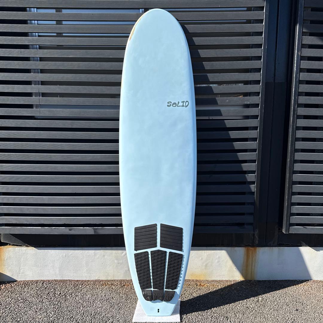 【テイクオフからターン練習まで出来る】　7'0\" SOLIDミッドレングス