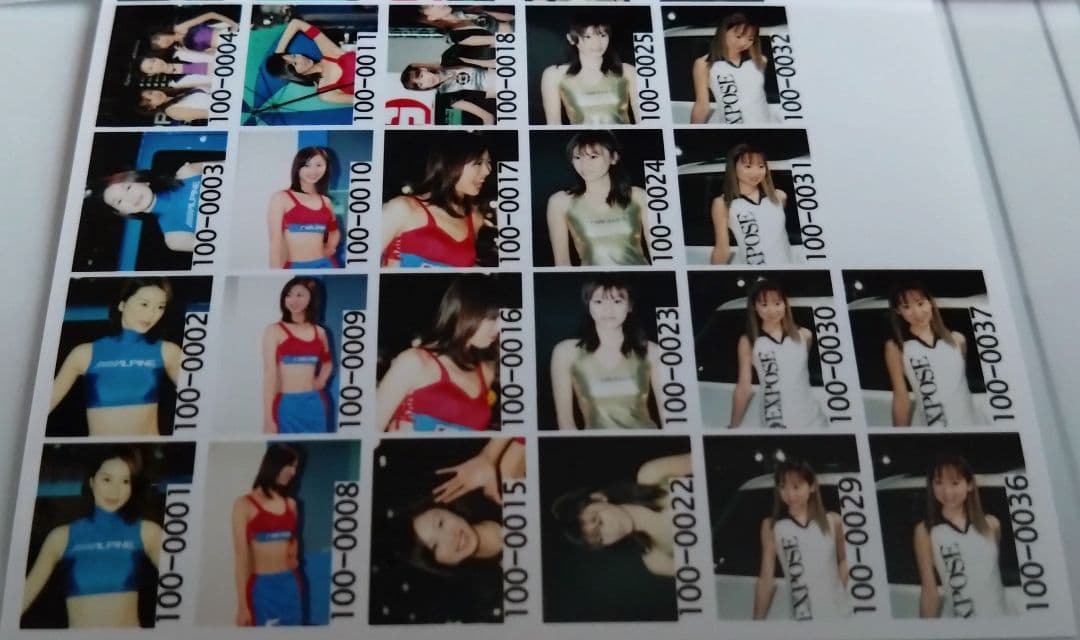 レースクイーン　写真　はがきサイズ　37枚　FALKEN　他　アイドル　タレント