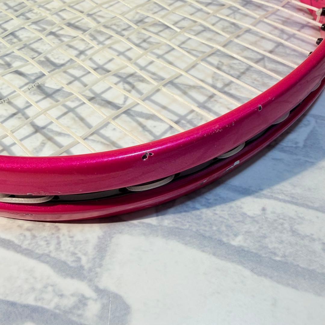 【希少】YONEX NANOFORCE 8V REV マゼンタ ソフトテニス