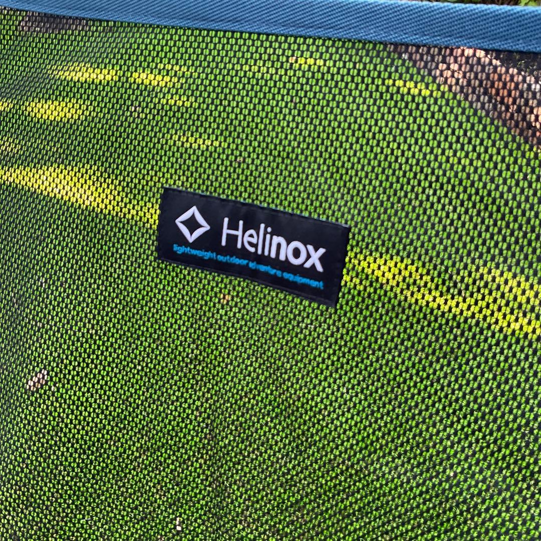 前*恵様 Helinox ヘリノックス チェアワン ブルー タイガー カモ　us