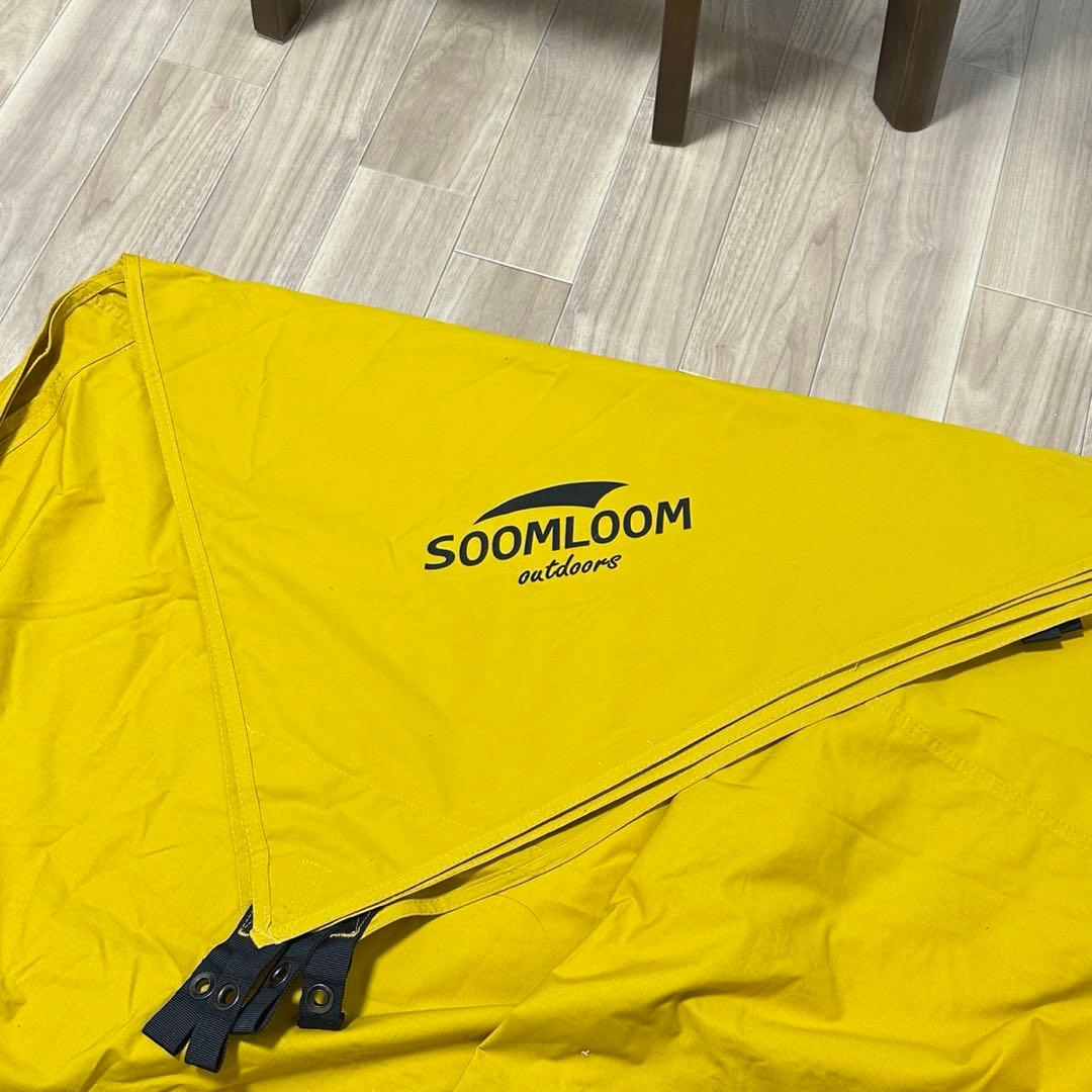 SOOMLOOM イエロー　TCヘキサタープ