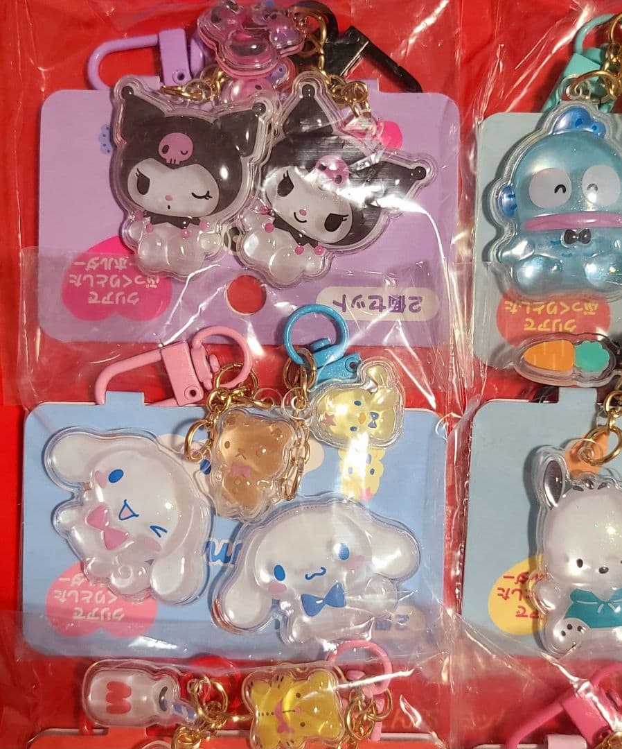サンリオ　お揃いニコにこ　キーホルダー　６種　コンプセット
