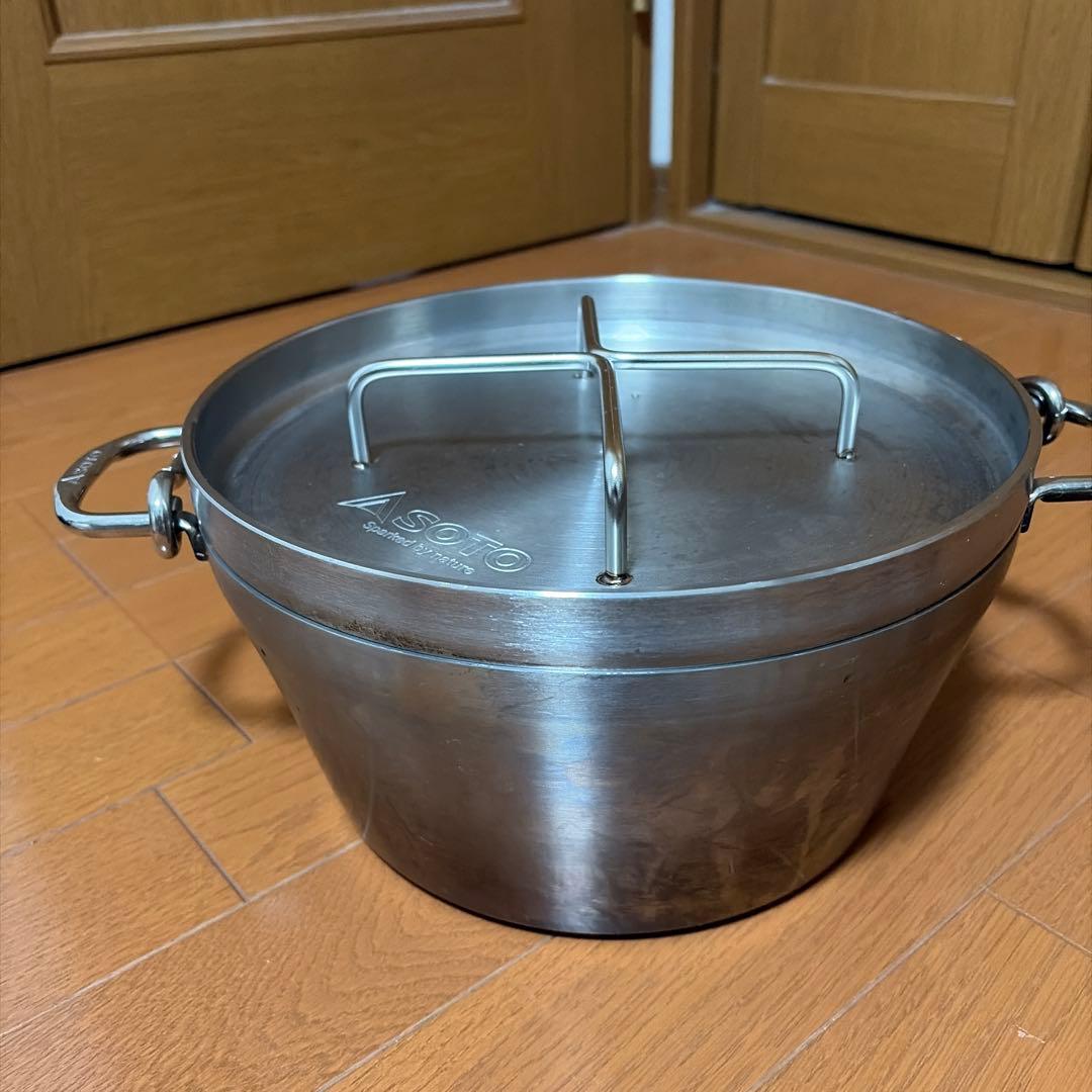 こ*ぎ様 SOTO ステンレスダッチオーブンST−910 10インチ