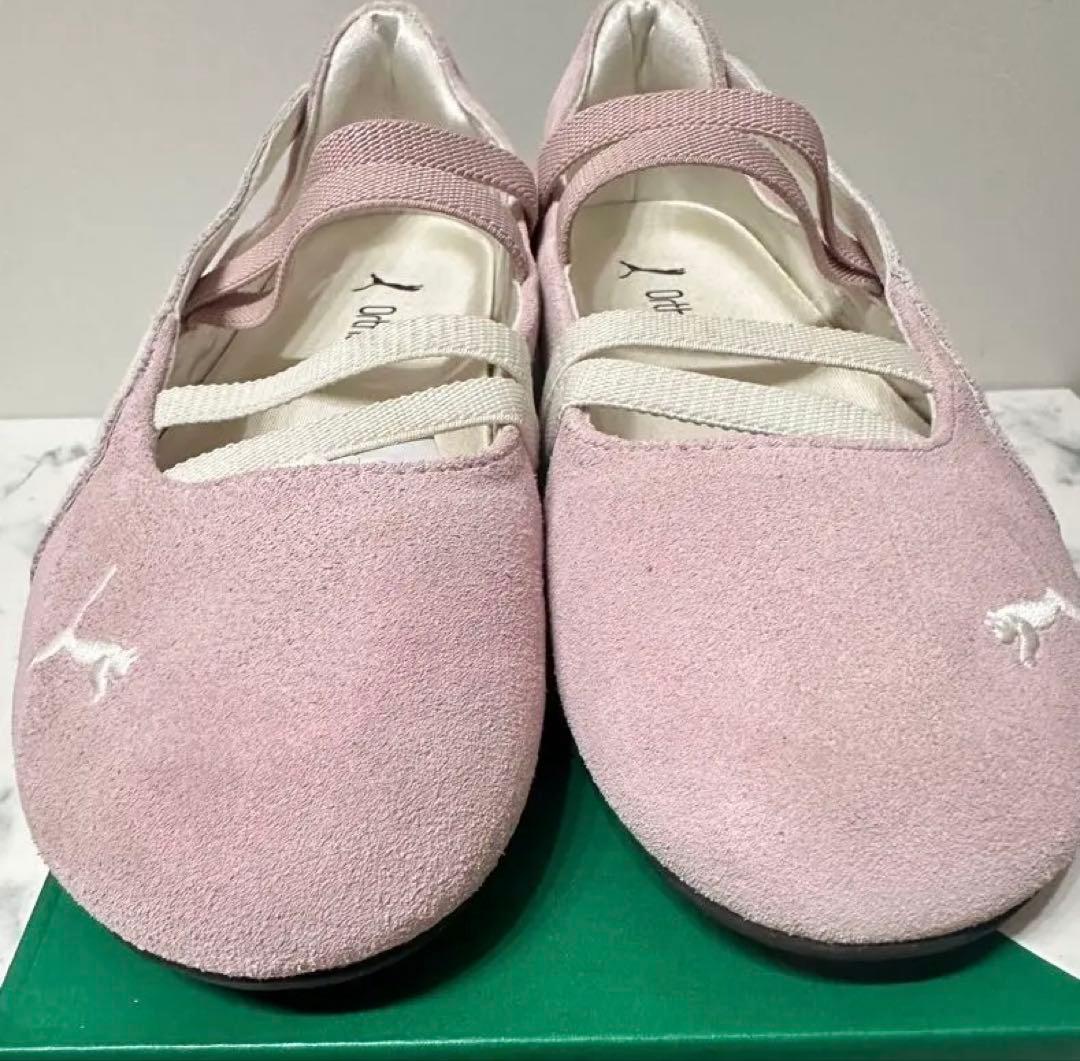 PUMA スピードキャット　バレエ　ピンク　24cm