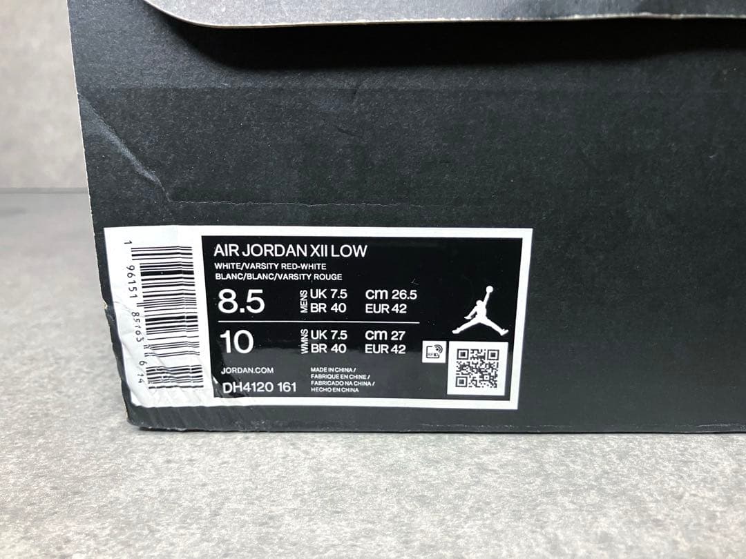 シューズ(男性用) Air Jordan 12 Low Golf \"Cherry\"