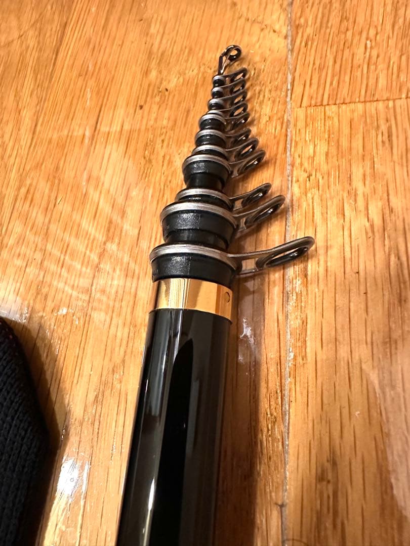 【美品】がまかつスーパープレシード2号 5.0m