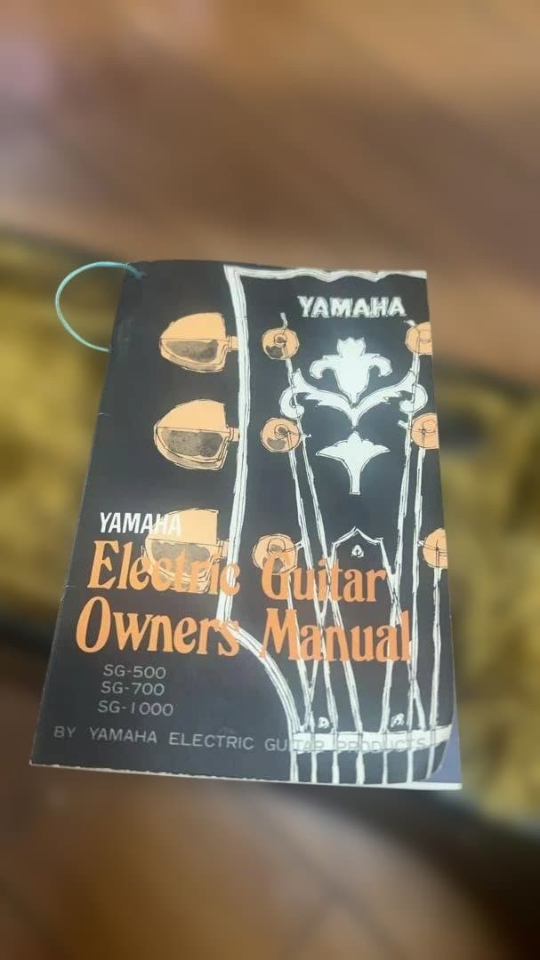 YAMAHA エレキギター SG500！！