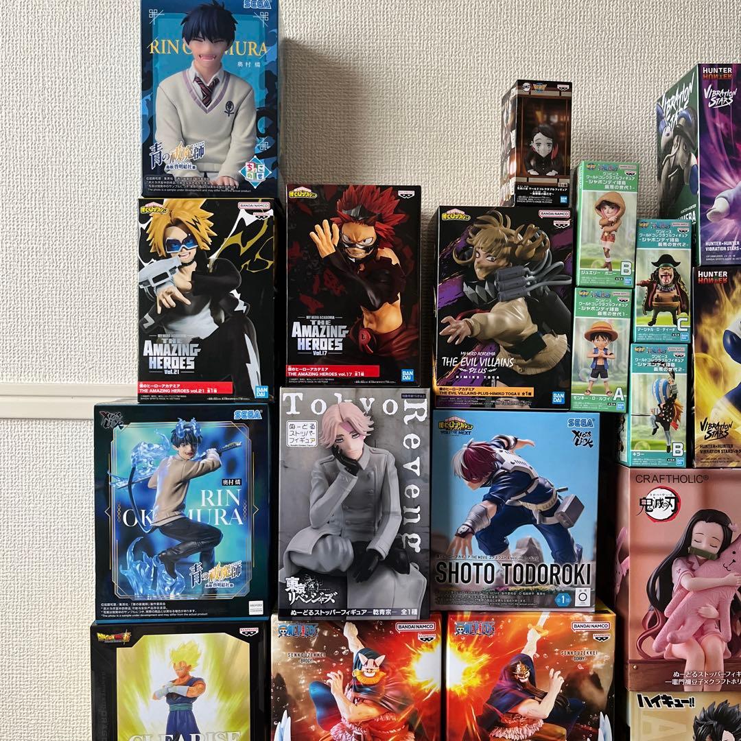 激安！人気アニメ　美少女系アニメ　最新プライズフィギュア　39点セットまとめ売り