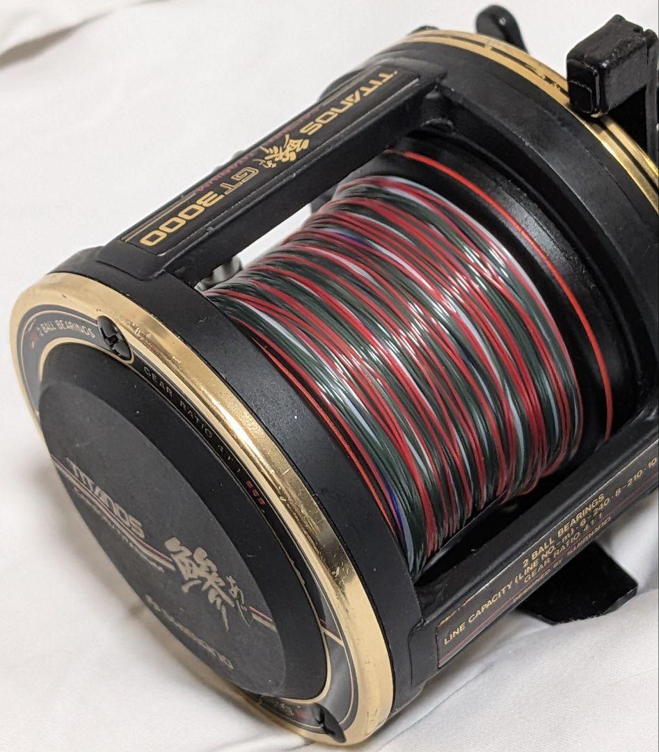 レア品シマノチタノス鯵GT3000両軸リール！