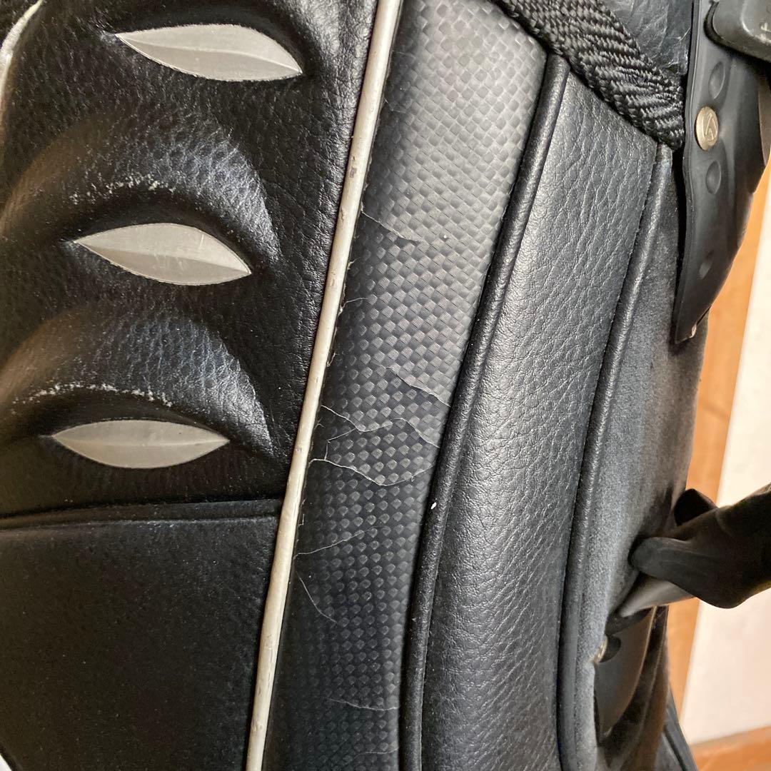 TaylorMade キャディバッグ 黒/オレンジ訳あり