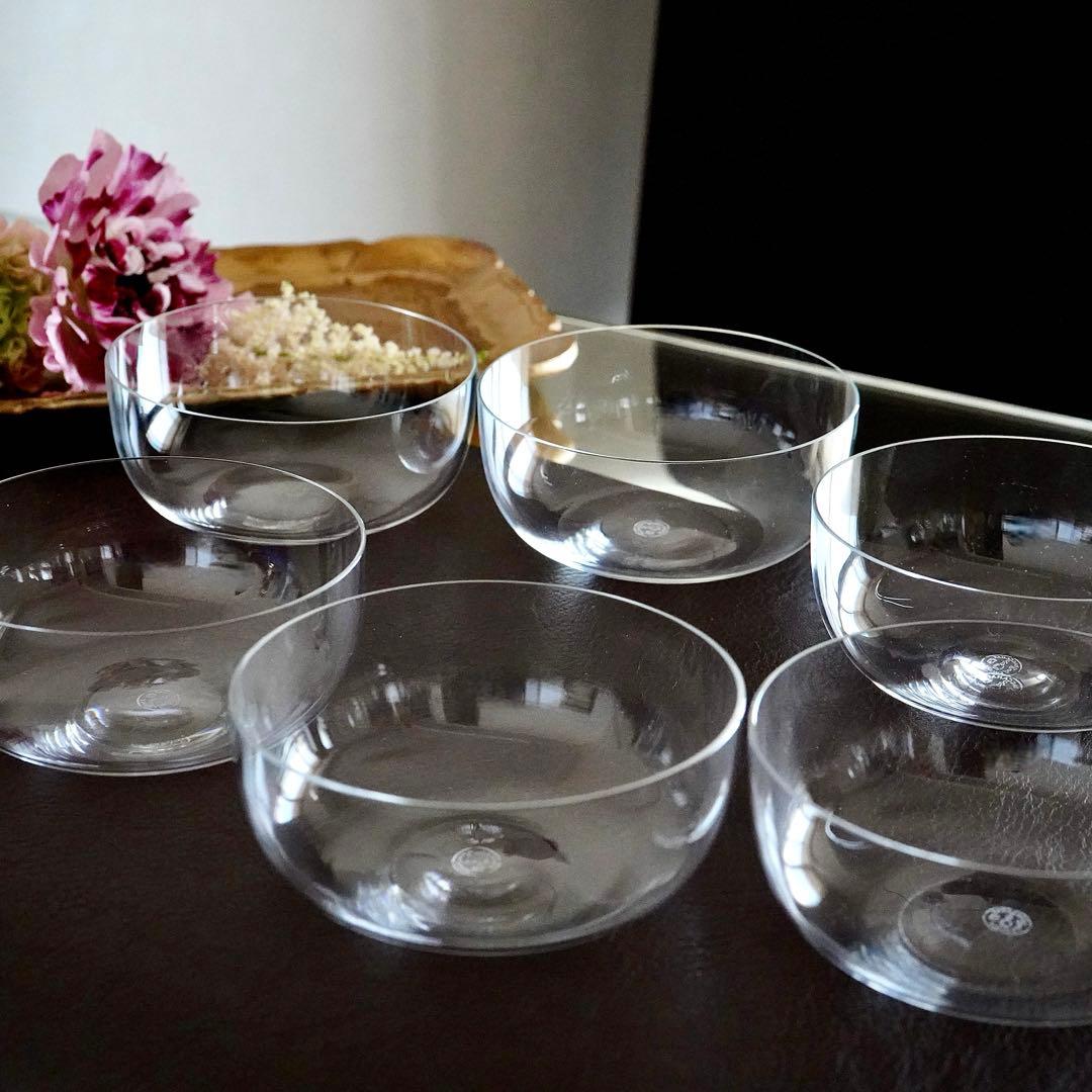 美品★バカラ BACCARAT パーフェクション サラダボウル 希少 6客セット