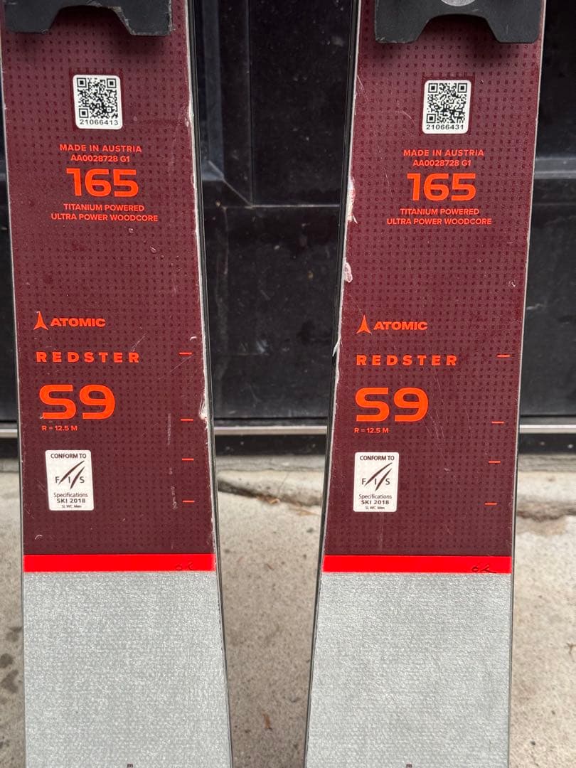 スキー 22-23 ATOMIC S9 FIS M165 + X16