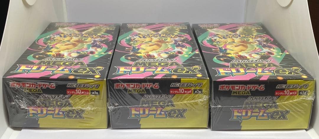 【6BOX/ポケセン産】ポケカ MEGAドリームex 未開封 シュリンク付