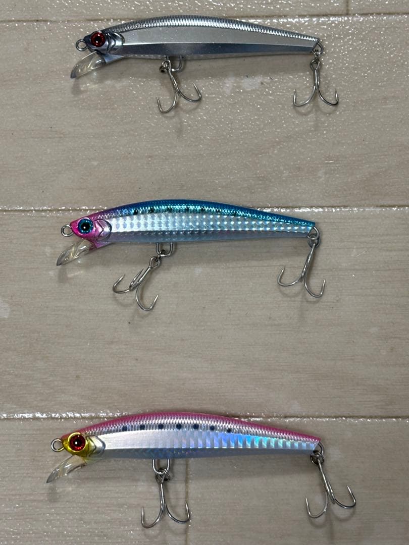 OSPルドラ130s、他ミノー各種