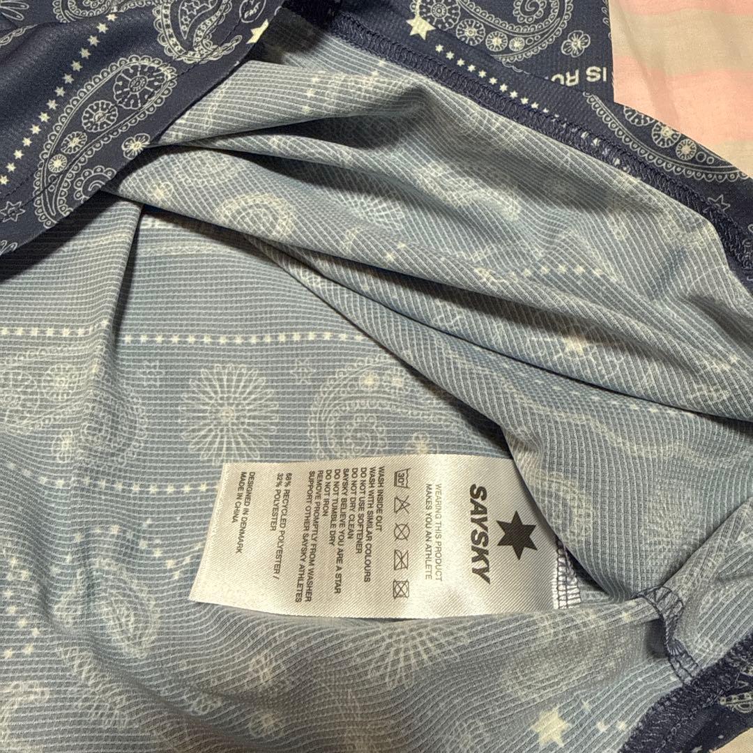 Say Sky　セイスカイ　ペイズリー　コンバット　Tシャツ　Lサイズ