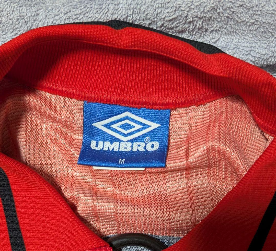 Umbro CR フラメンゴサッカーシャツ 赤黒（100周年）中古