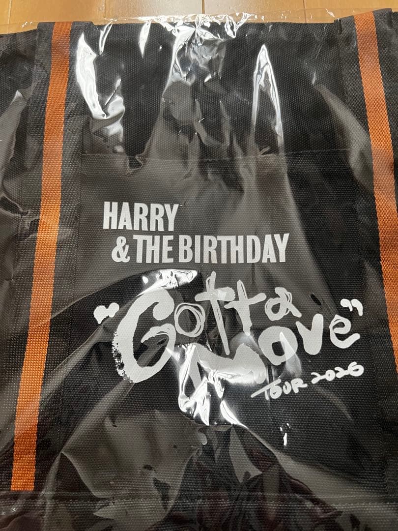 新品 Harry & The Birthday 2026 ツアー トートバッグ