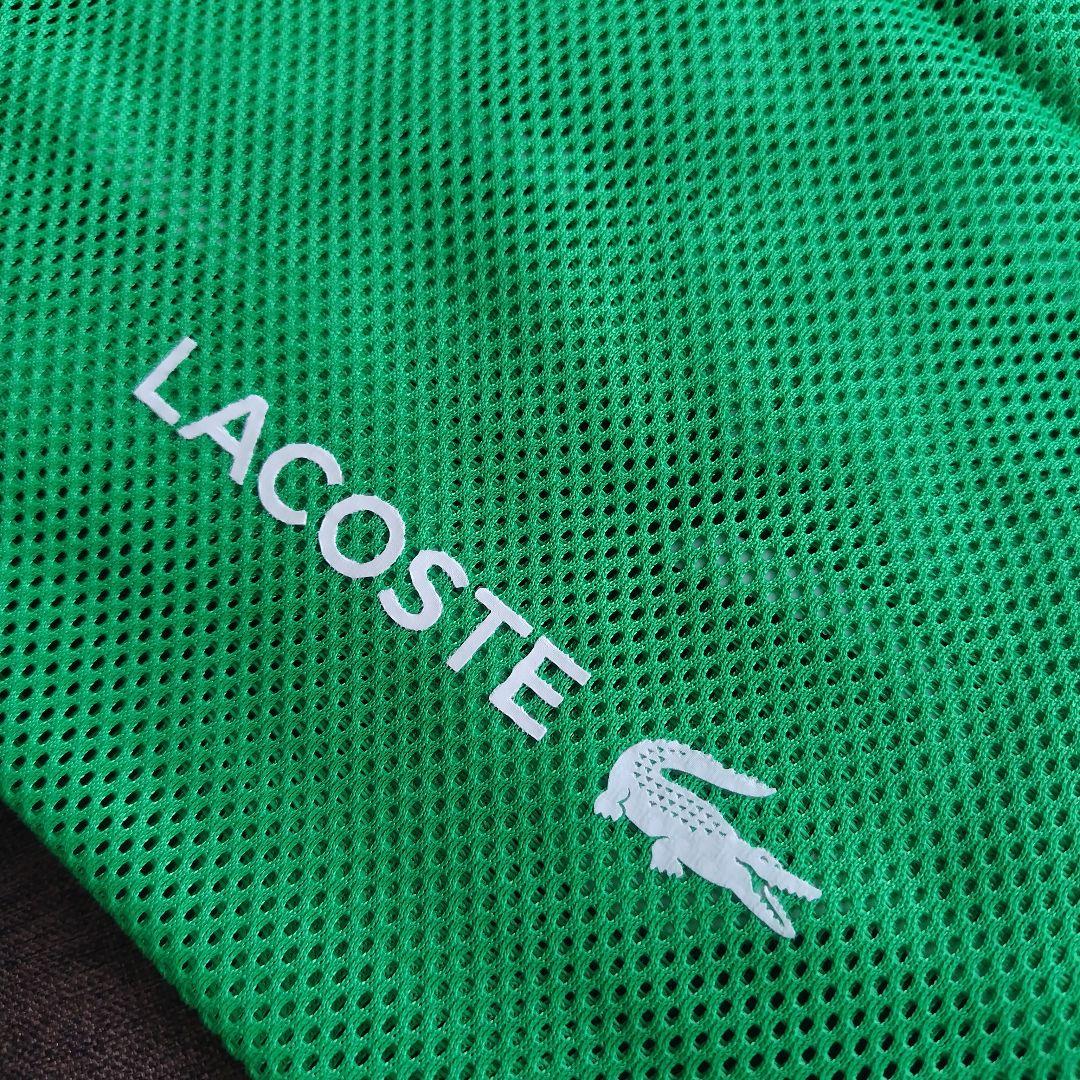 【非売品】LACOSTE　タオル付きゴルフボールギフトとメッシュ巾着袋のセット