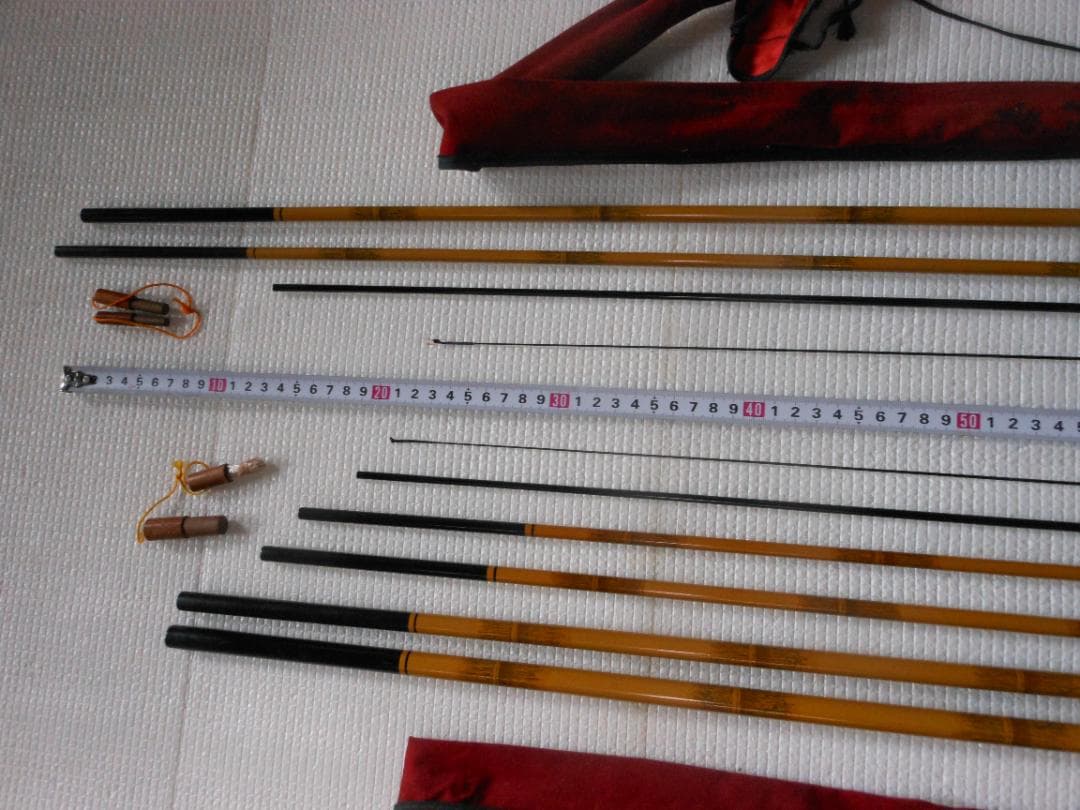 ヘラ竿 征興竿２本　夢弦３９０・５４０